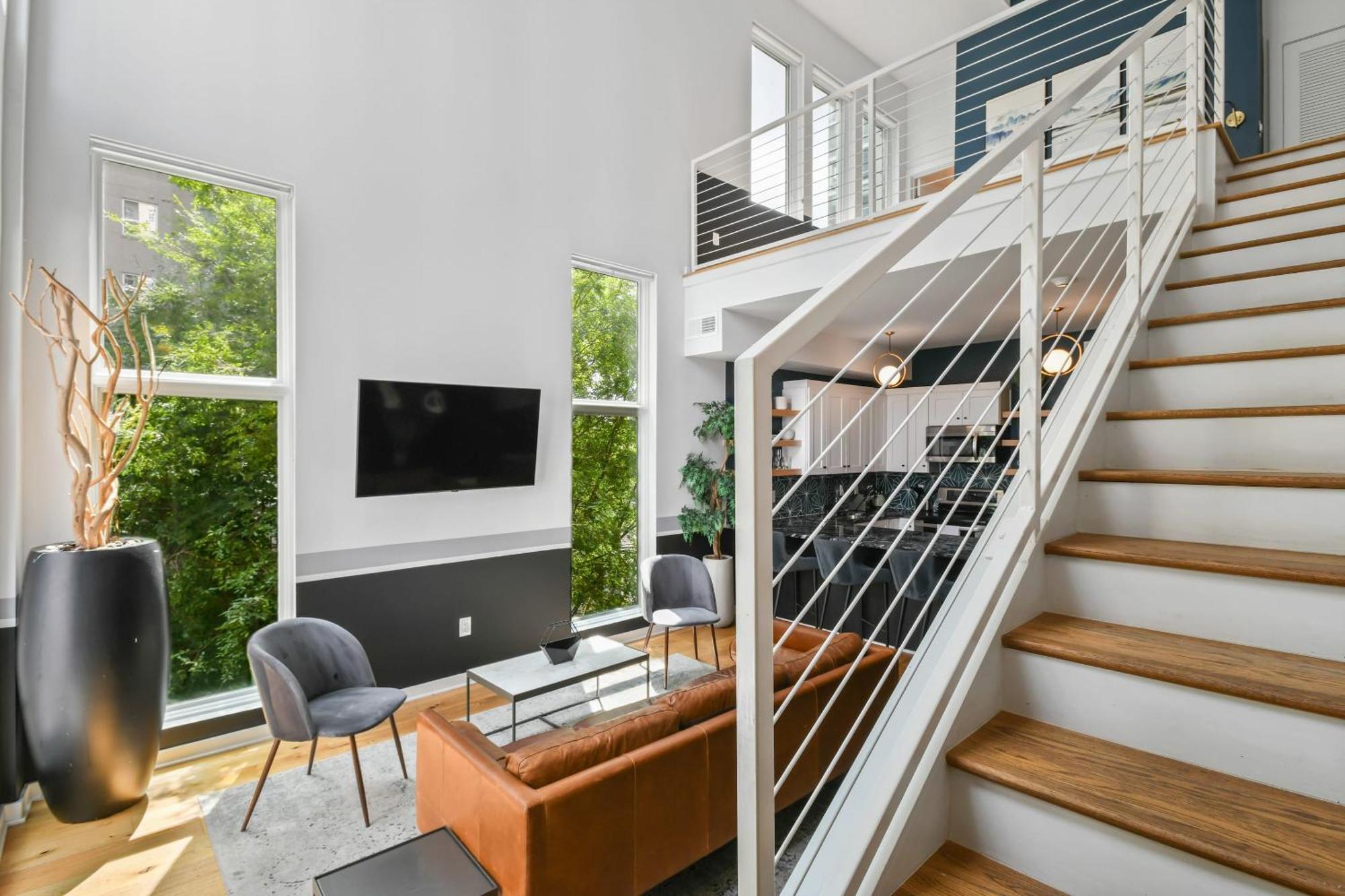 애틀랜타 Stupendous Heart Of Piedmont Park Two Story Loft 아파트 외부 사진